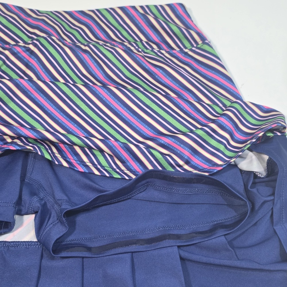 Birdies and Bows Women's Pink Blue Green Golf/Tennis Skort Size M - Picture 4 of 6